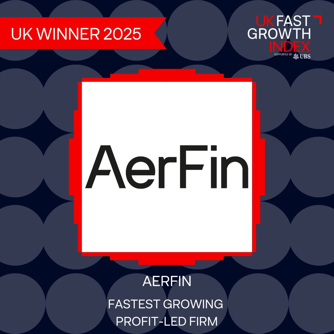 AerFin named at the UK Fast Growth Index Awards