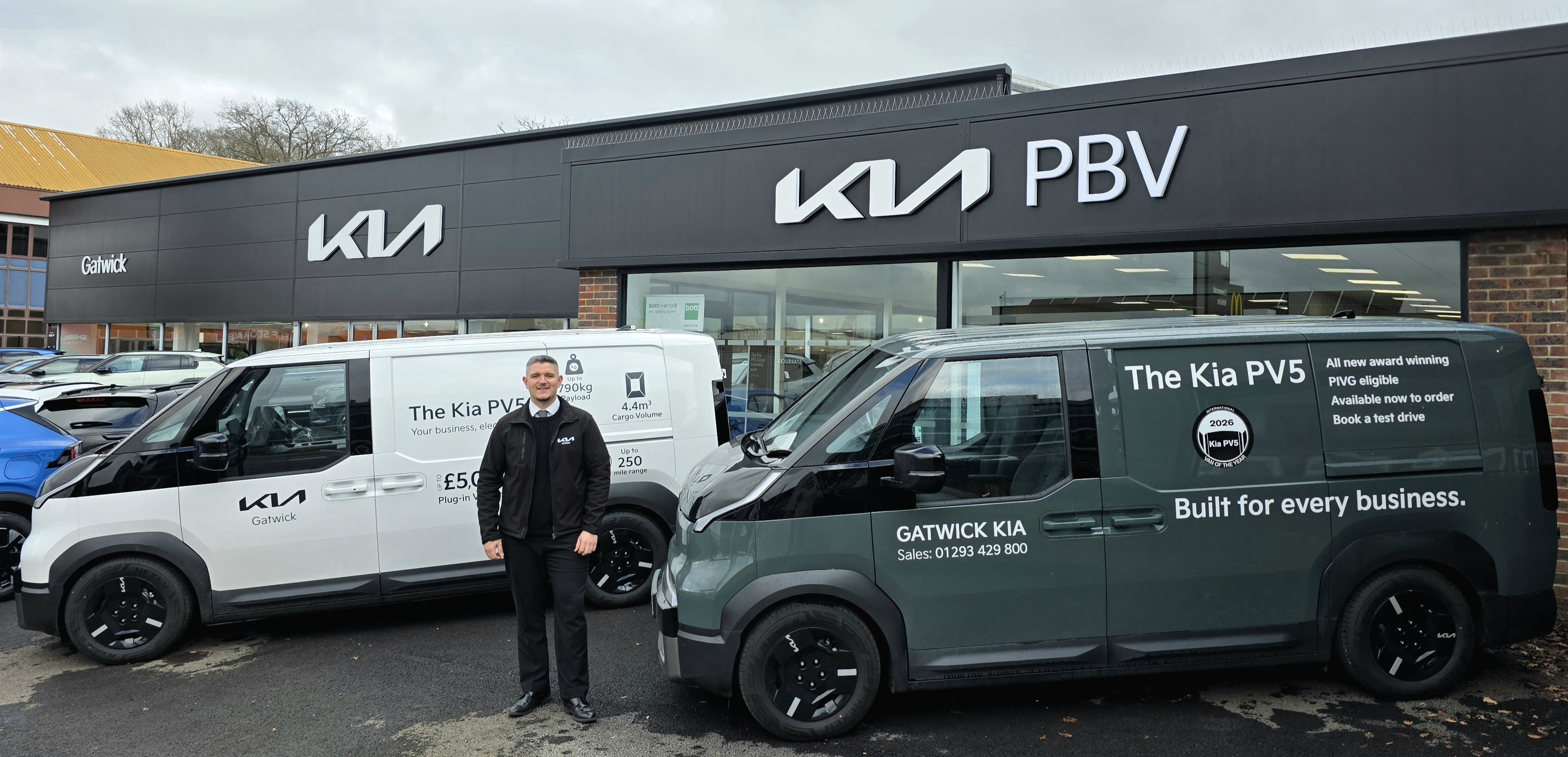 Gatwick Group Kia Launches New PBV Centre in Manor Royal