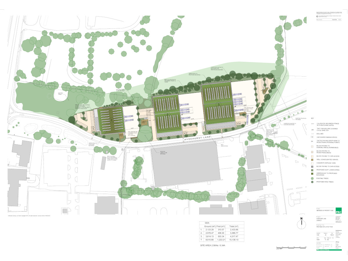 Planning application submitted for an extension to the Manor Royal Business District
