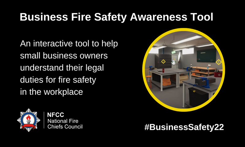 New interactive tool to help Manor Royal businesses stay safe from fire