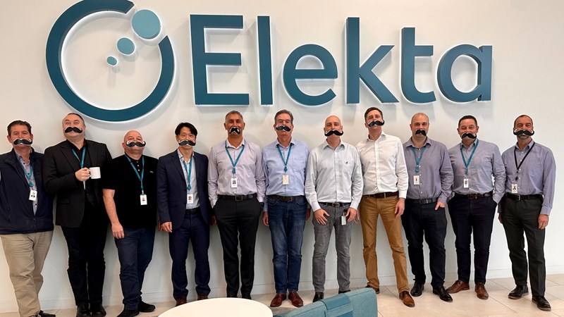 Elekta is supporting Movember