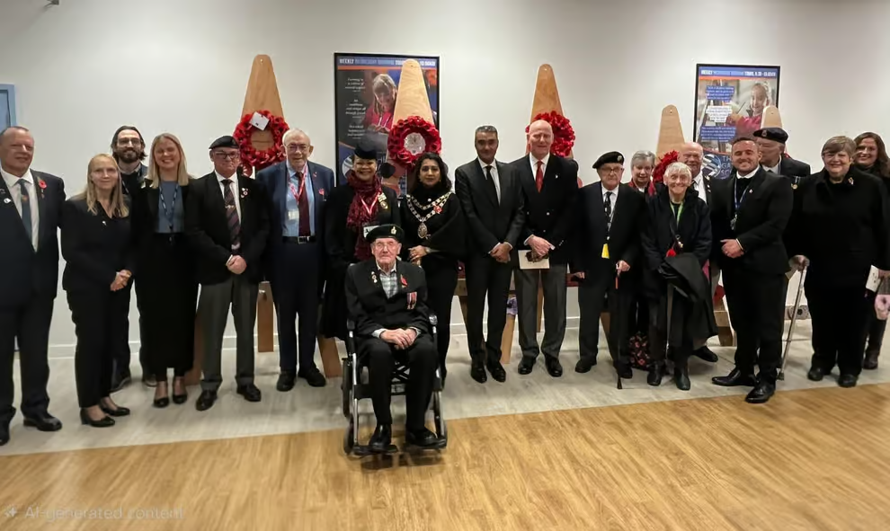 The Gatwick School marks Remembrance Day